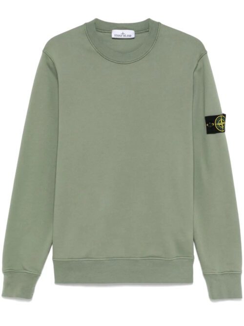 Compass-patch sweatshirt
