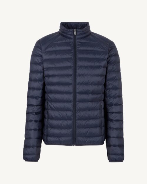 Navy Mat Lightweight Down Jacket