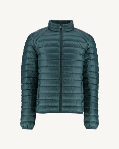 Light Down Jacket Dark Green Matte