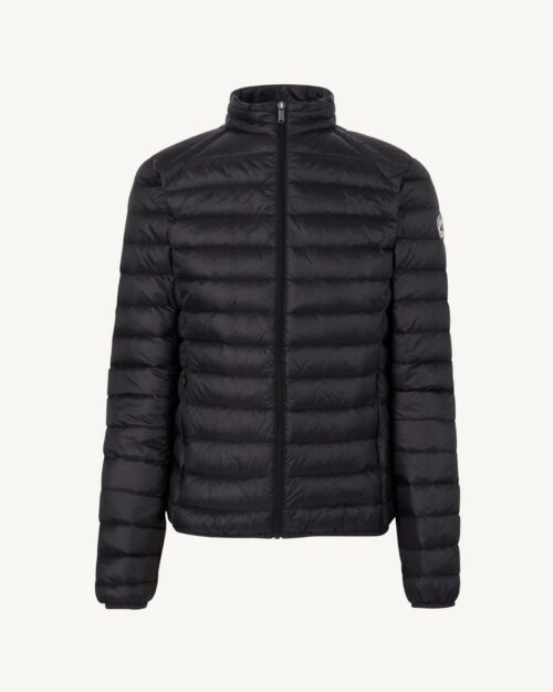 Matte Black Lightweight Down Jacket