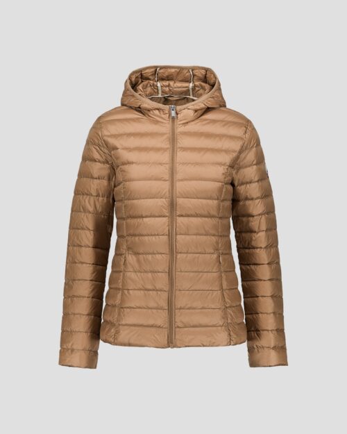 Cloe Fauve Lightweight Hooded Down Jacket