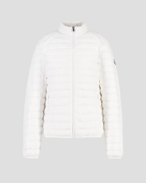 Matte White Lightweight Down Jacket
