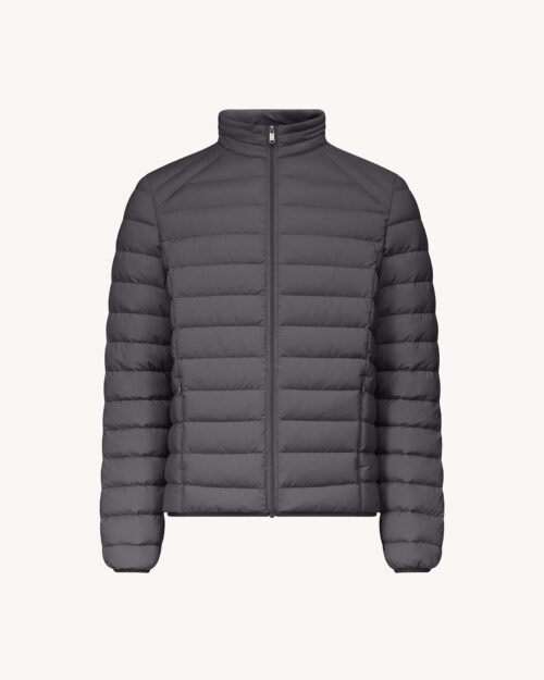 Aragon Anthracite Stretch Lightweight Down Jacket