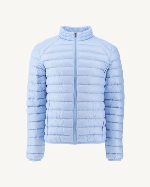 Light Blue Matte Lightweight Down Jacket