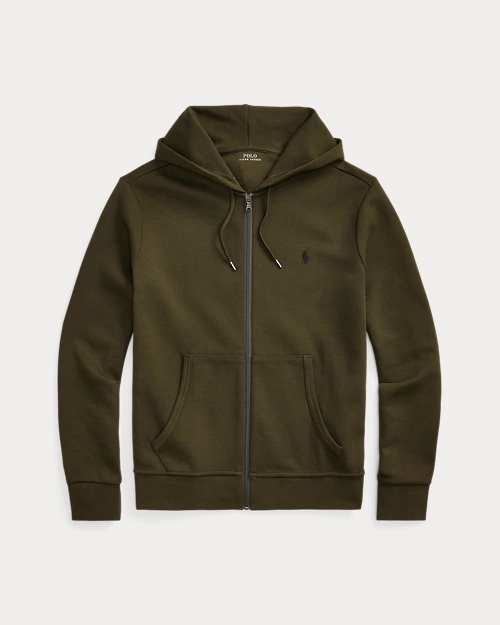 Double knit hoodie - Olive Compagnie