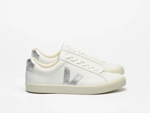 ESPLAR LEATHER WHITE SILVER